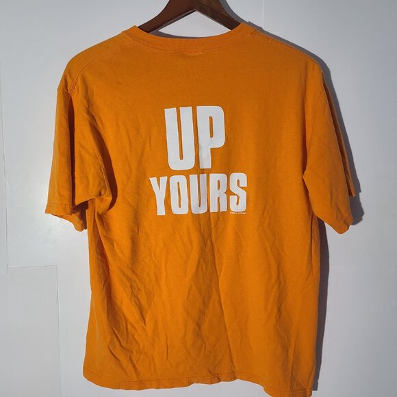 Vintage Tennessee Vols "Hey Spurrier , Up Yours!" Orange Medium T-Shirt - Picture 2 of 5